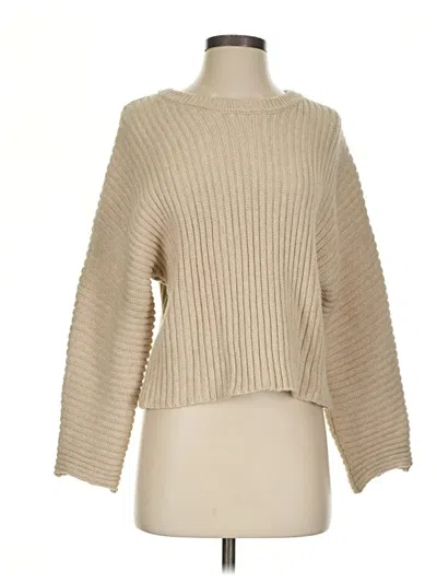Pre-owned Industry Pullover Sweater In Tan