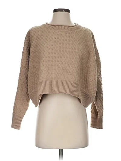 Pre-owned Industry Pullover Sweater In Tan