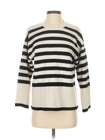 Pre-owned Industry Pullover Sweater In White