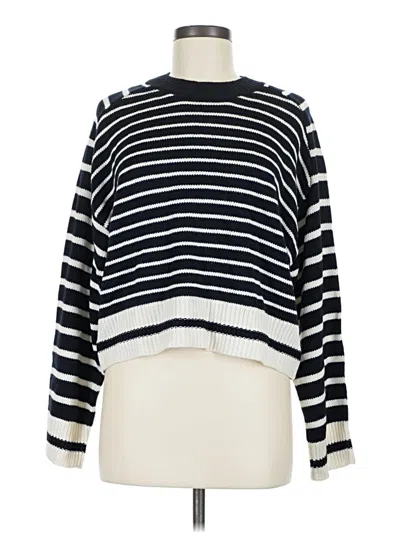 Pre-owned Industry Pullover Sweater In White