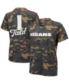 Industry Rag Women's Justin Fields Camo Chicago Bears Name And Number V-neck T-shirt In Camo