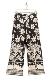 INDUSTRY REPUBLIC CLOTHING INDUSTRY REPUBLIC CLOTHING FLORAL FLARE PANTS