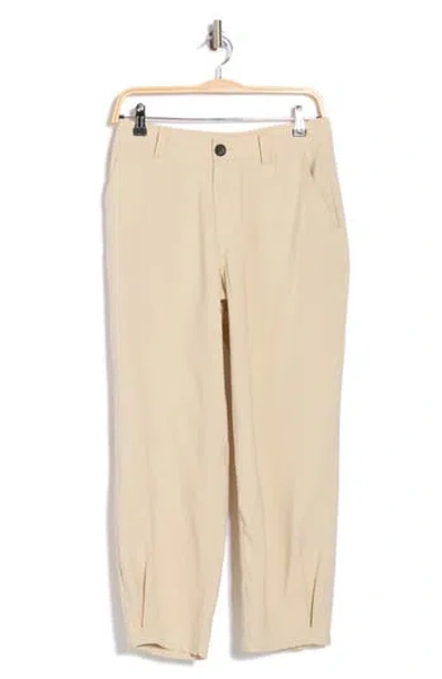Industry Republic Clothing Pleated Hem Crop Chino Pants