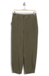 Industry Republic Clothing Pleated Hem Crop Chino Pants