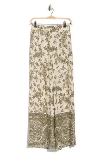Industry Republic Clothing Printed Wide Leg Pants