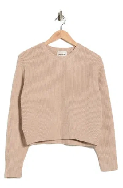 Industry Republic Clothing Rib Knit Crop Sweater