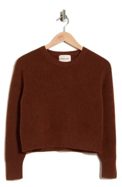 Industry Republic Clothing Rib Knit Crop Sweater