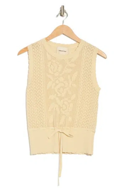 Industry Republic Clothing Scalloped Sleeveless Sweater