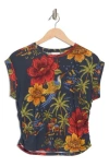 Industry Republic Clothing Side Ruched Top