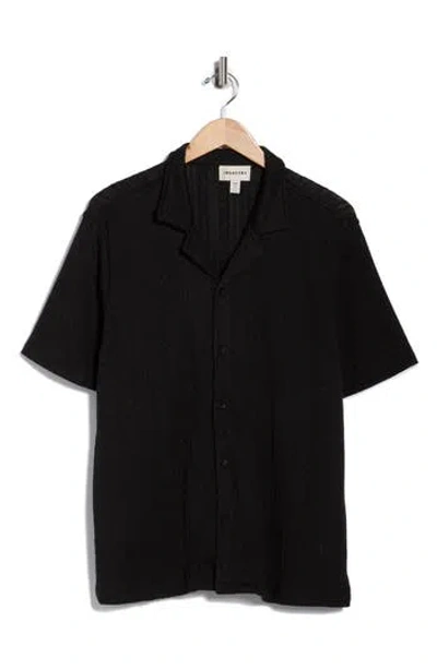 INDUSTRY REPUBLIC CLOTHING INDUSTRY REPUBLIC CLOTHING TEXTURED CAMP SHIRT