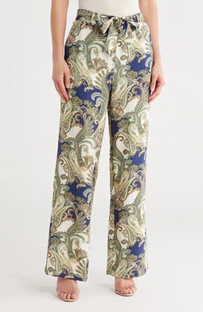 Industry Republic Clothing Tie Front Wide Leg Pants