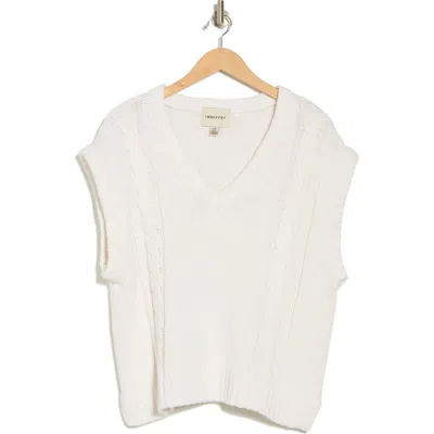 Industry Republic Clothing V-neck Cap Sleeve Sweater Vest