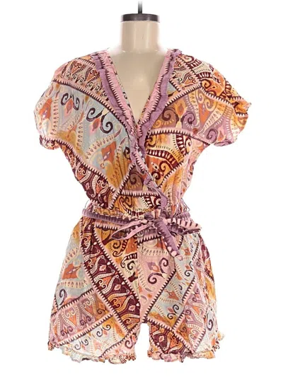 Pre-owned Industry Romper In Purple
