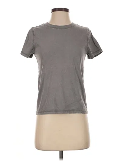 Pre-owned Industry Short Sleeve T-shirt In Gray
