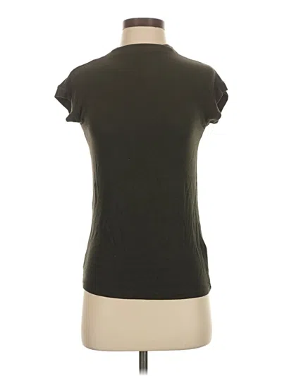 Pre-owned Industry Short Sleeve Turtleneck In Green