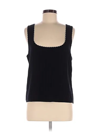 Pre-owned Industry Sleeveless Top Black Sweetheart Neckline Tops