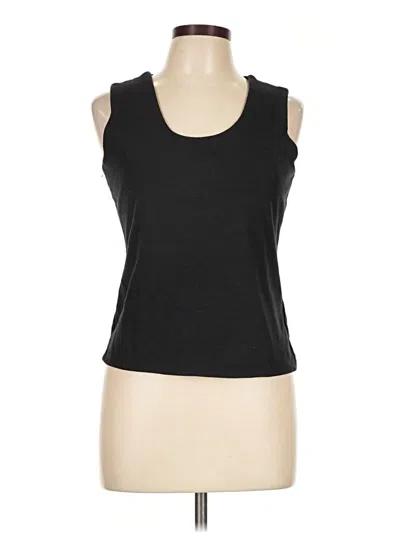 Pre-owned Industry Sleeveless T-shirt In Black