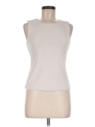 Pre-owned Industry Sleeveless T-shirt In Ivory