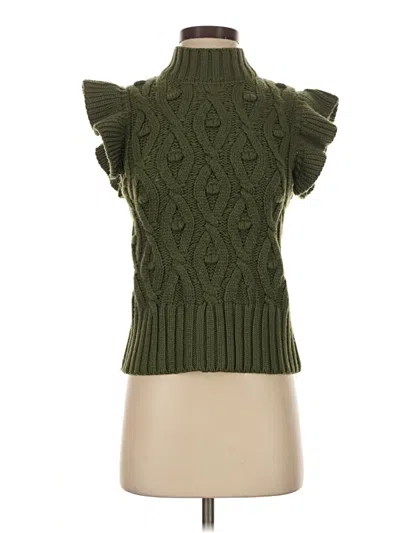 Pre-owned Industry Sweater Vest In Green