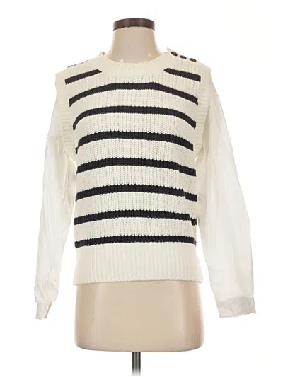 Pre-owned Industry Sweater Vest In Ivory