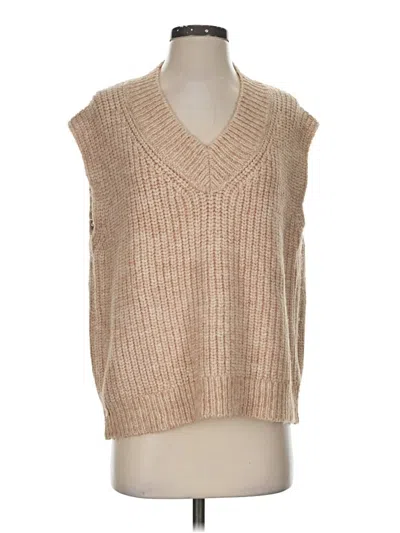 Pre-owned Industry Sweater Vest In Tan