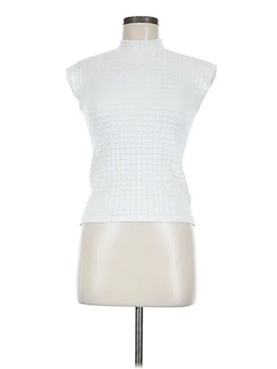 Pre-owned Industry Sweater Vest In White