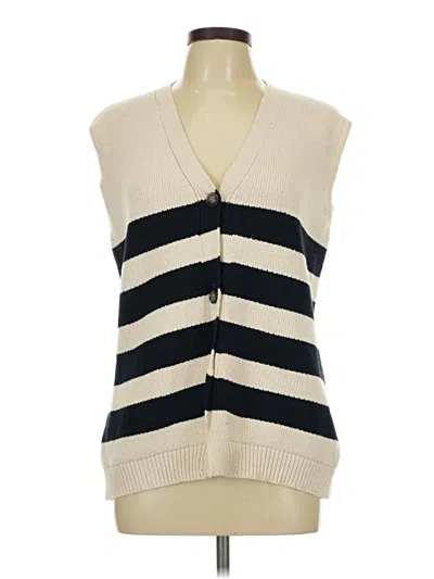 Pre-owned Industry Sweater Vest In White