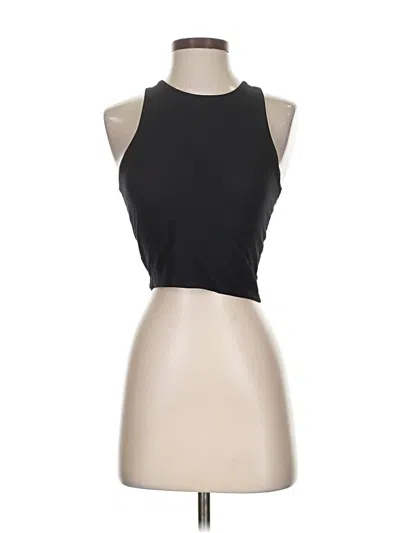 Pre-owned Industry Tank Top Black Halter Neckline Tops