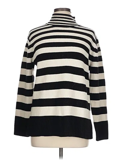 Pre-owned Industry Turtleneck Sweater In Black