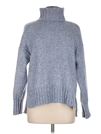 Pre-owned Industry Turtleneck Sweater In Blue