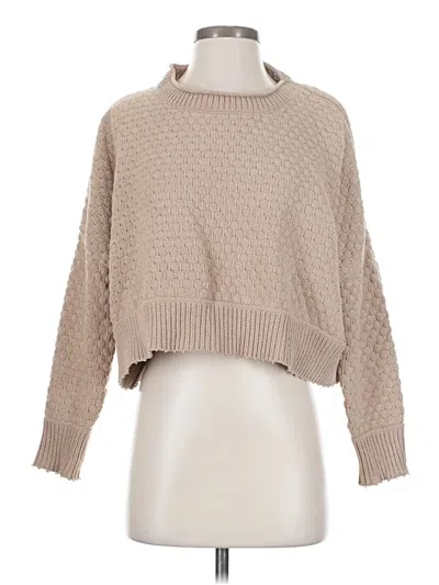 Pre-owned Industry Turtleneck Sweater In Brown