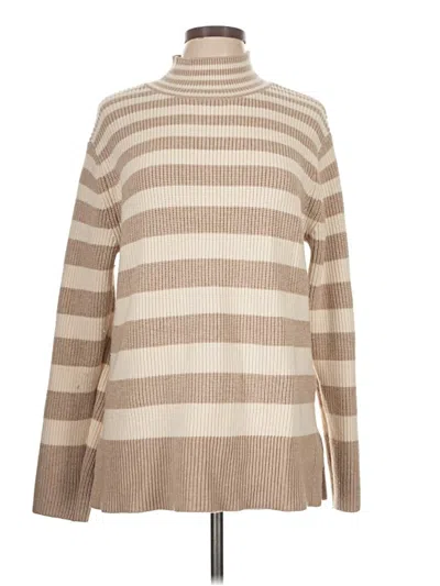 Pre-owned Industry Turtleneck Sweater In Brown