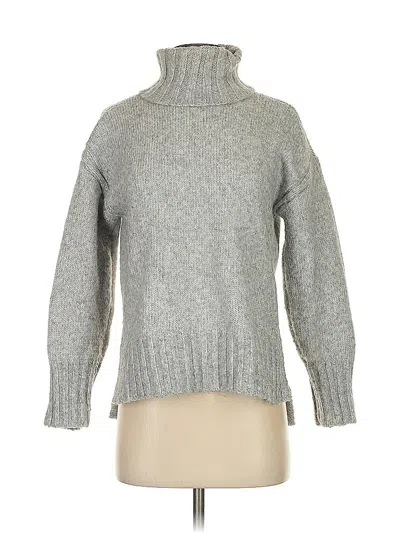 Pre-owned Industry Turtleneck Sweater In Gray