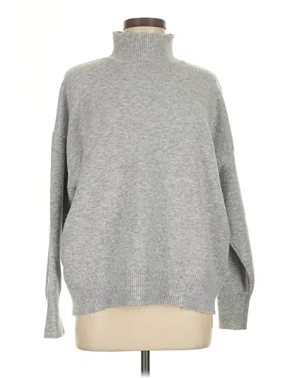 Pre-owned Industry Turtleneck Sweater In Gray