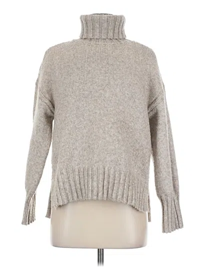 Pre-owned Industry Turtleneck Sweater In Gray