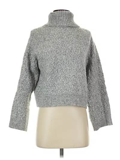 Pre-owned Industry Turtleneck Sweater In Gray