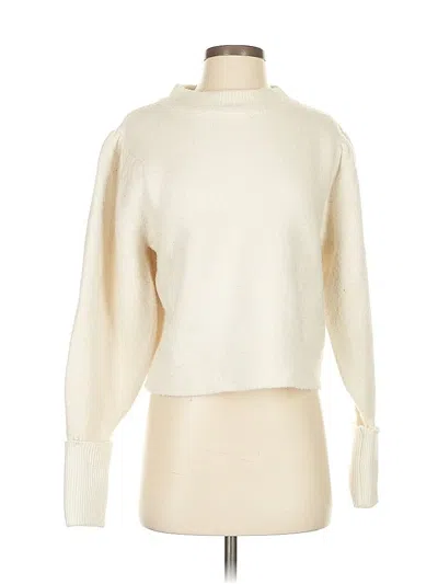 Pre-owned Industry Turtleneck Sweater In White