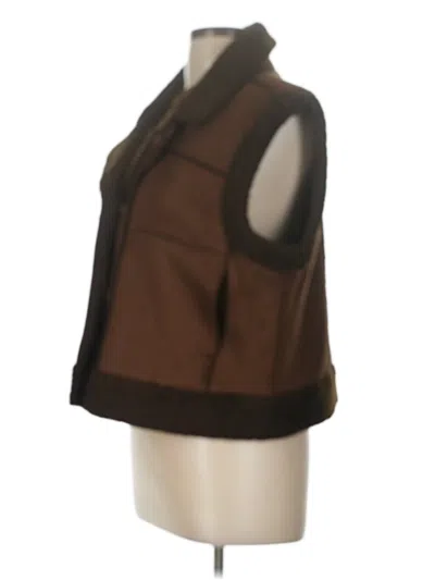 Industry Vest In Brown