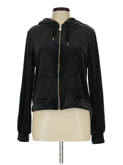 Pre-owned Industry Zip Up Hoodie In Black