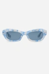 Indy Head In The Clouds Polarized Sunglasses In Blue