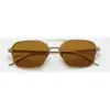 Indy Jimmy Aviator Polarized Sunglasses In Silver