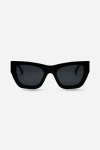 Indy Lainey Square Polarized Sunglasses In Blue