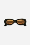 Indy Soho Oval Polarized Sunglasses In Brown