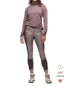 Indyeva Boon Pant In Peppercorn In Multi