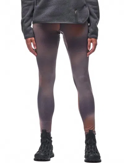 Indyeva Perna Leggings In Cobalt Aurora In Blue