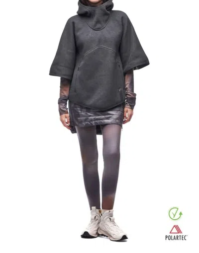 Indyeva Satu Poncho In Storm Sky In Multi