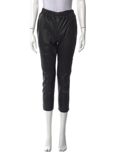 Pre-owned Inès & Maréchal Skinny Leg Pants In Black