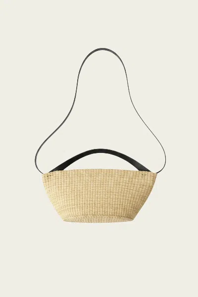 Inès Bressand N.34 Gousse Small Bag In Natural Black