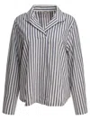 Ines De La Fressange Top Noa En Coton Bleu In Blue