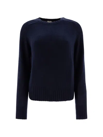 Ines De La Fressange Pull Arthur En Laine In Blue